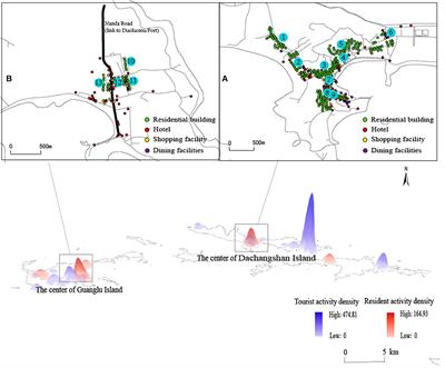 Evaluating the accessibility of public service facilities to tourists and residents in island destinations: Evidence from the Changhai County